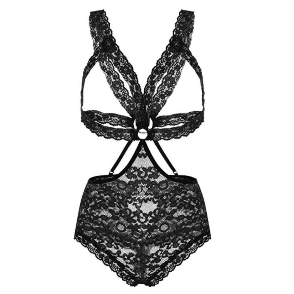 Sexy Teddy OnePiece Lace Babydoll Bodysuit Nightie